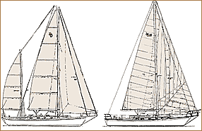Classic Ketch and Cutter Rigs