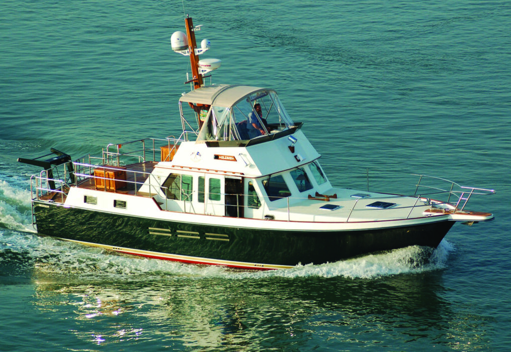 Shannon Voyager 45, high speed trawler type boat