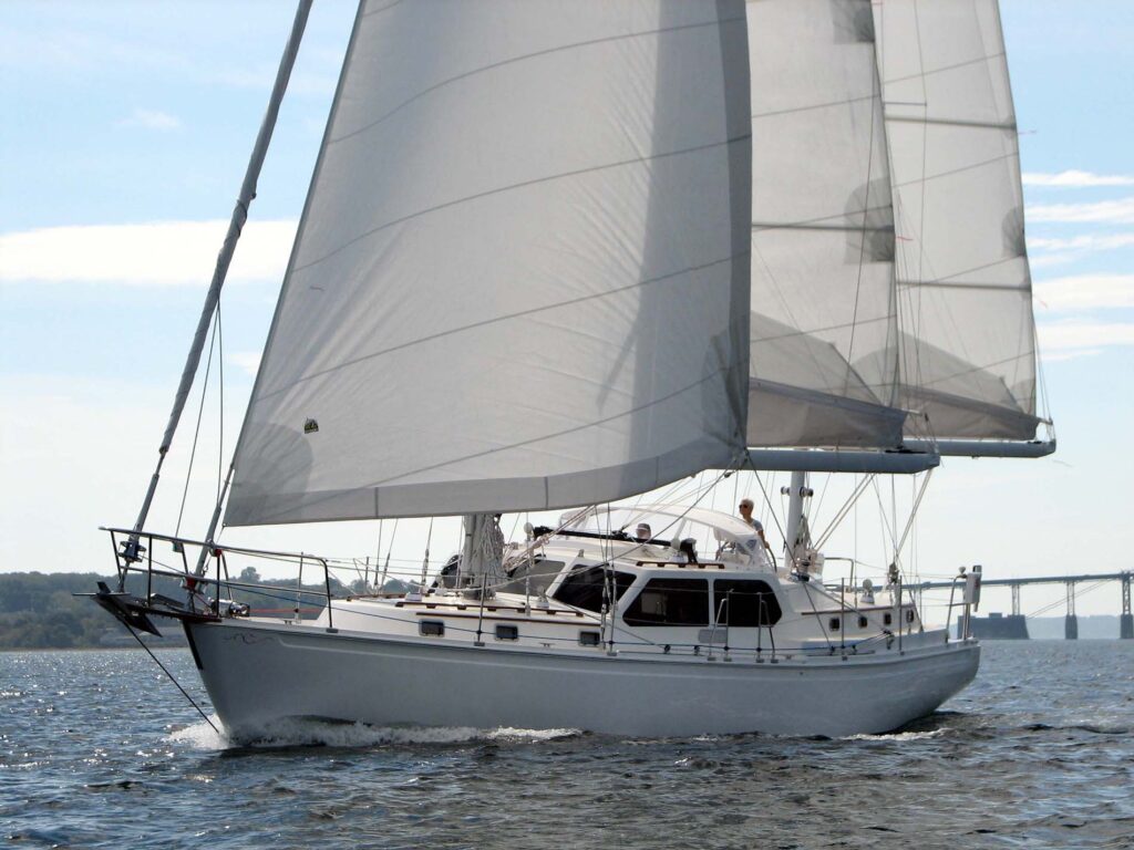 The first Shannon 53RD built with a raised deck design